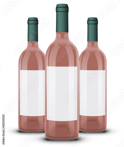 Bouteille de rosé 04