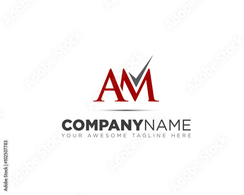 Initial logo AM