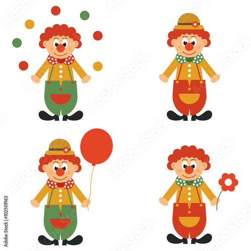 clowns set