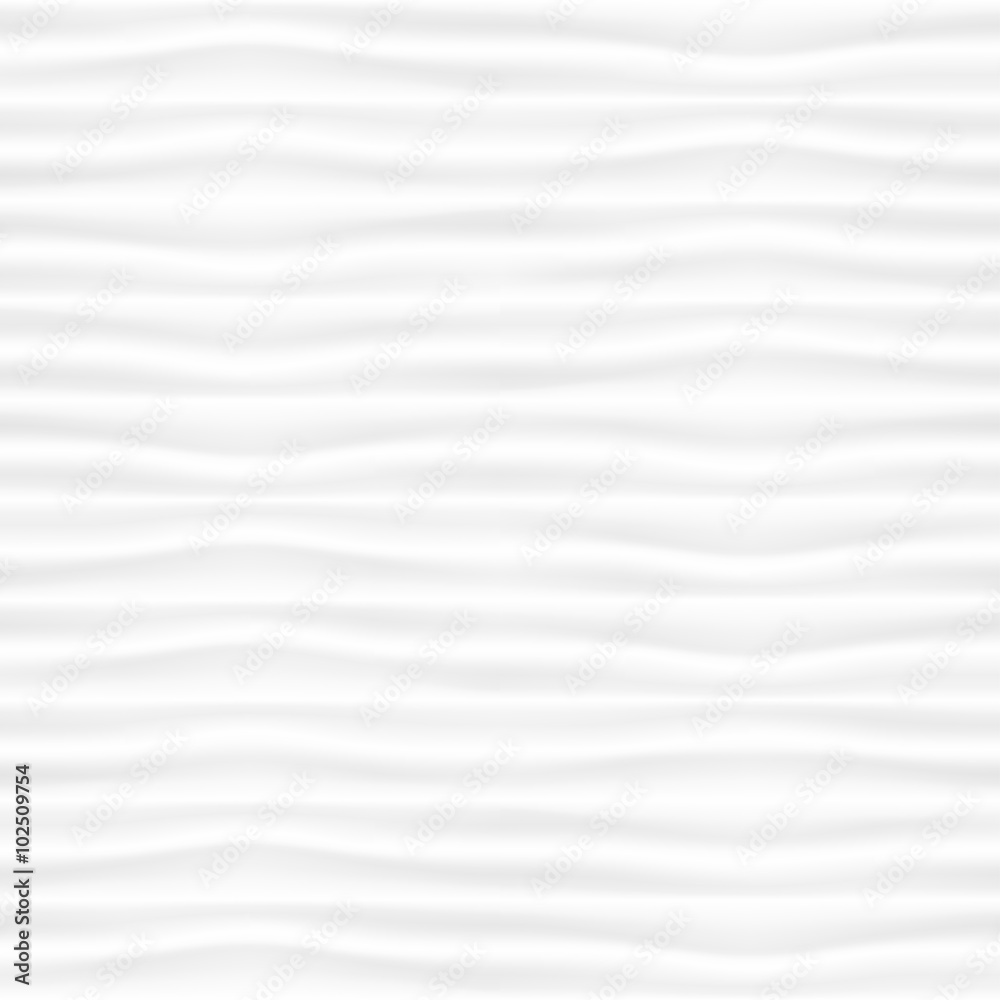 White wave texture, seamless vector background White wave texture, seamless vector background