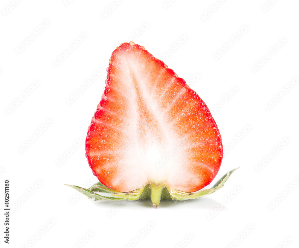 Strawberry,Strawberrycut half on white background. Strawberry,Strawberrycut half on white background.