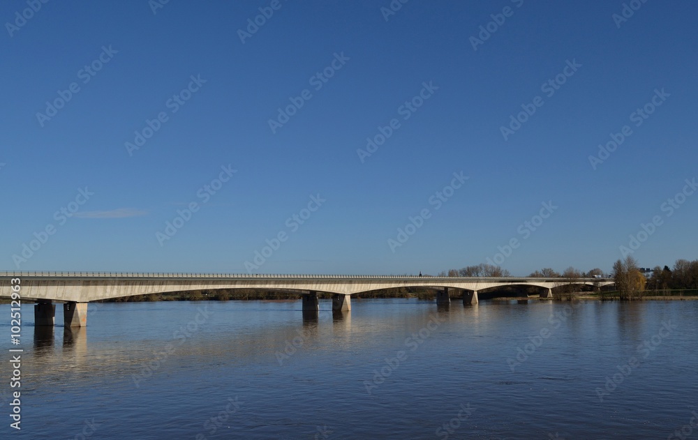 Pont du cadre noir à Saumur