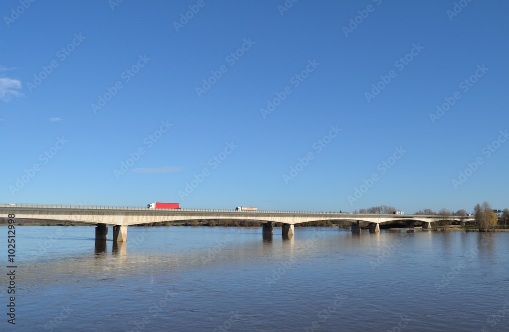 Pont du cadre noir à Saumur