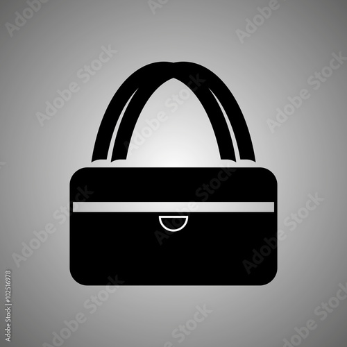 High class expensive luxury lady bag. Vector Illustration EPS 10