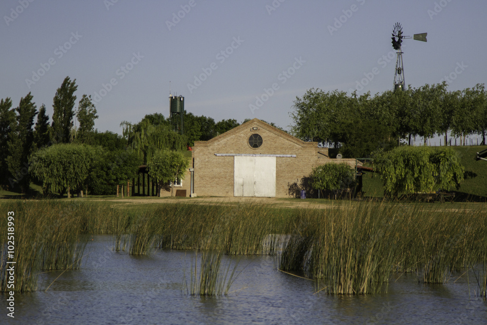 Naklejka premium Paisajes
