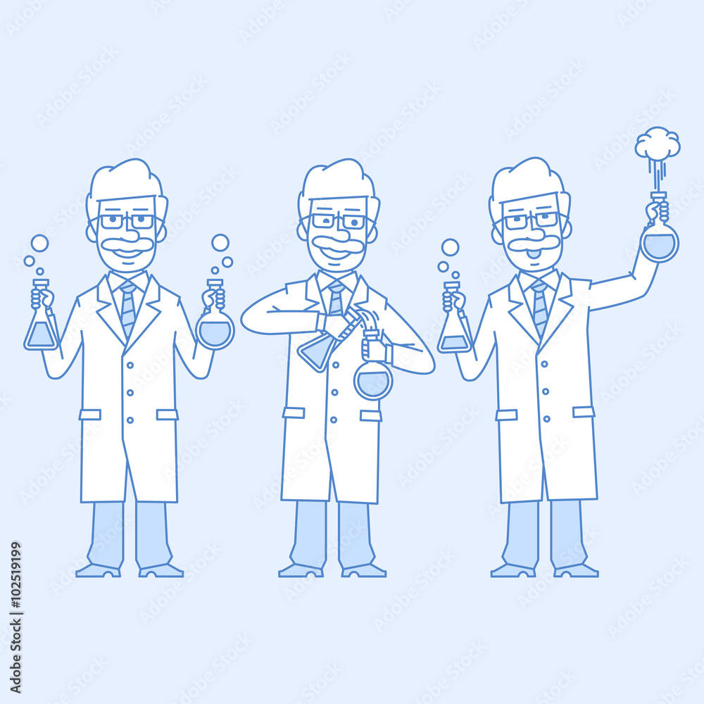 Professor is conducting an experiment