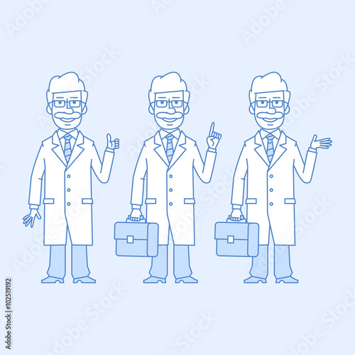 Professor in different versions