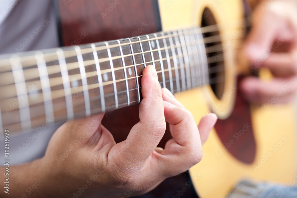 Fototapeta premium acoustic guitar
