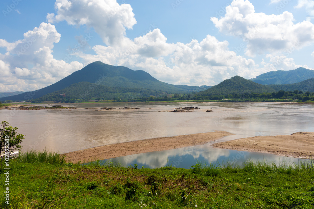 Naklejka premium November 15,2015 in Loei,Thailand. tourist attraction location o