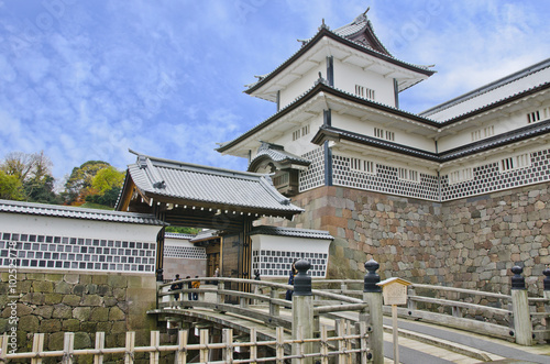 Kanazawa Castle in Japan.