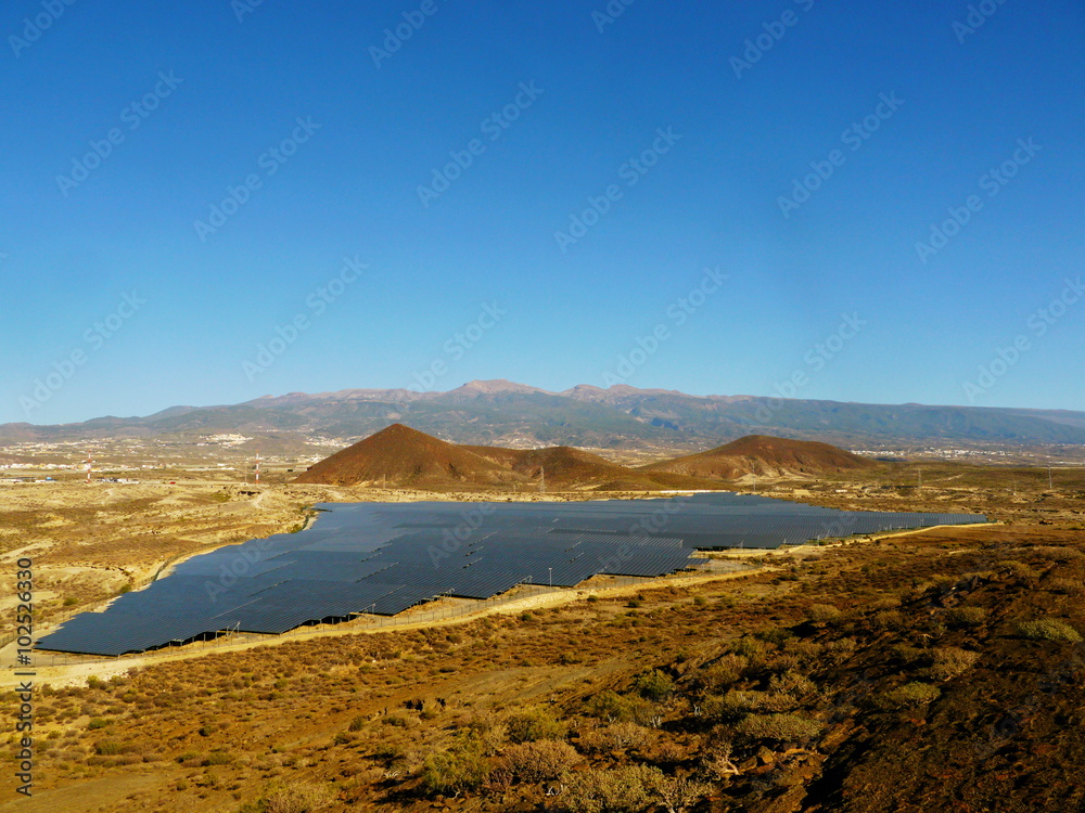 desert solar energy plant