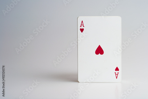 Wallpaper Mural ace of hearts Torontodigital.ca