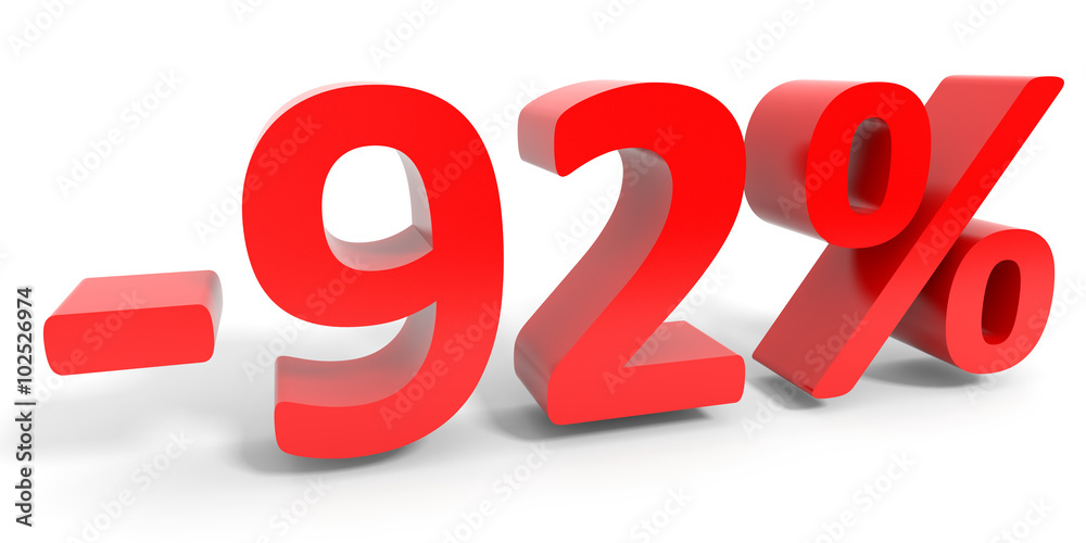 Discount 92 percent off sale. Discount 92 percent off sale.