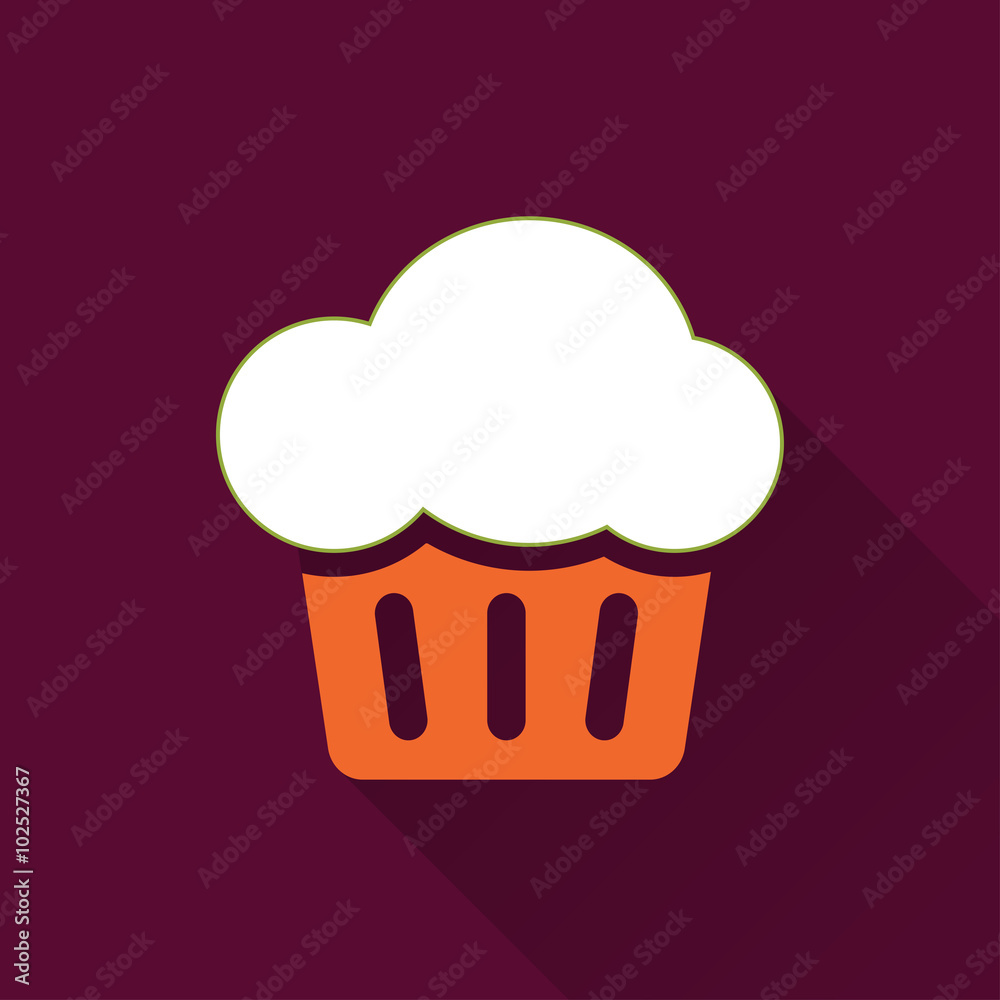 Cake - vector icon. Cake - vector icon.