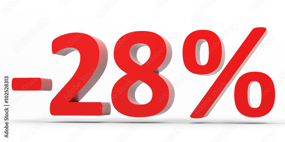 Discount 28 percent off sale. Discount 28 percent off sale.