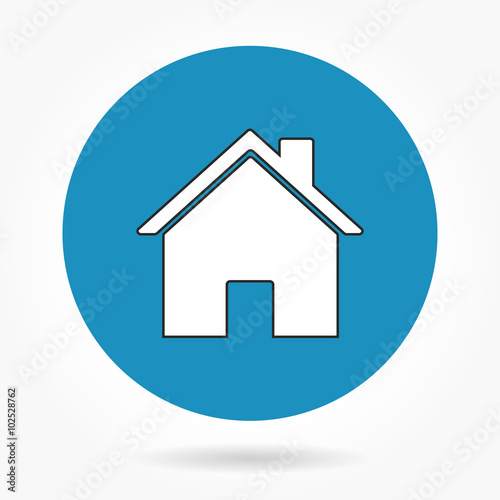 Home  - vector icon.