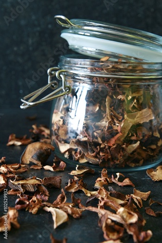 Dried mushrooms