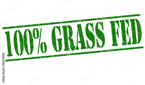 100 percent grass fed stamp