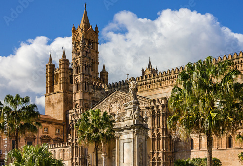Palermo Cathedral church, Sicily, Italy