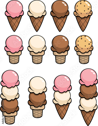 Cartoon Ice Cream