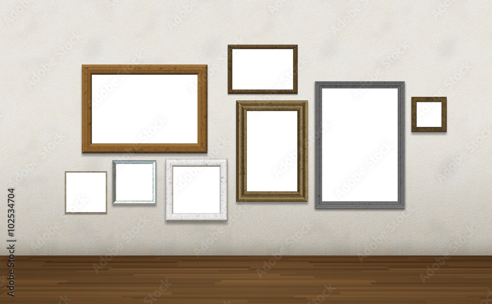 Photo frames on wall , Image include path for change picture in frame Photo frames on wall , Image include path for change picture in frame