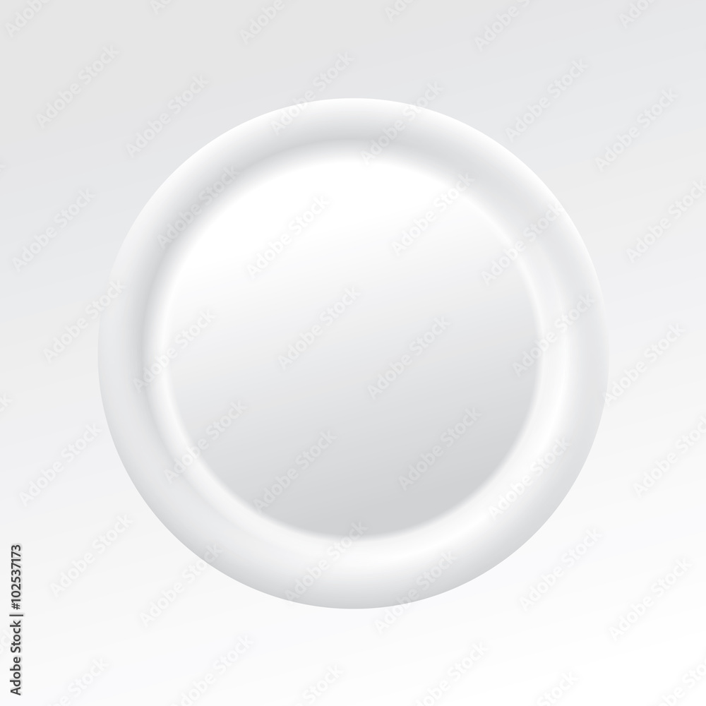 White circle plastic buttons background White circle plastic buttons background