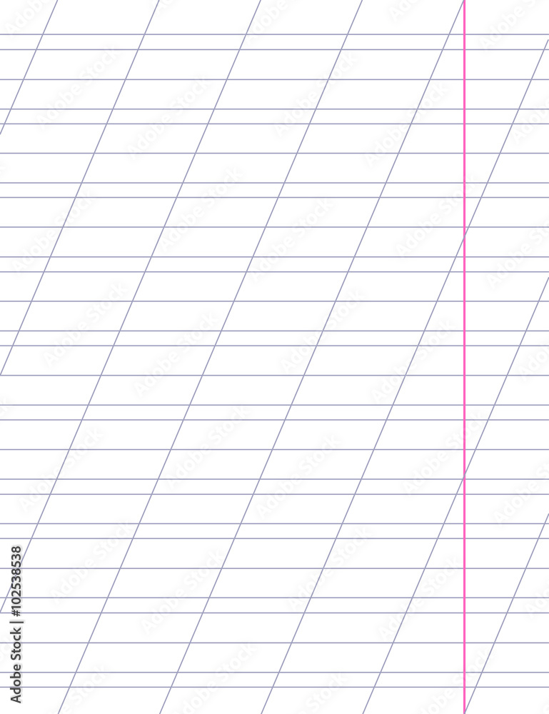 sheet with slanted lines sheet with slanted lines