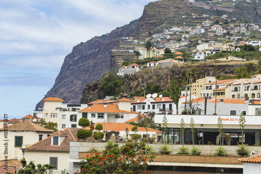 Camara de Lobos is a city in the south-central coast of Madeira,