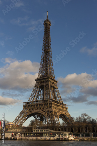 The Eiffel tower, Paris, France.
