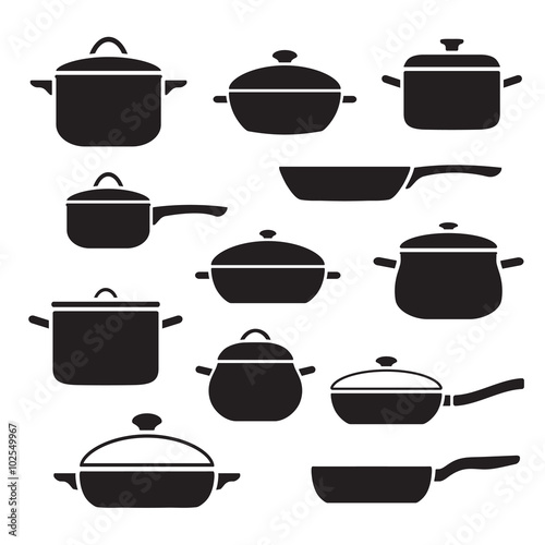 Pans and pots collection 