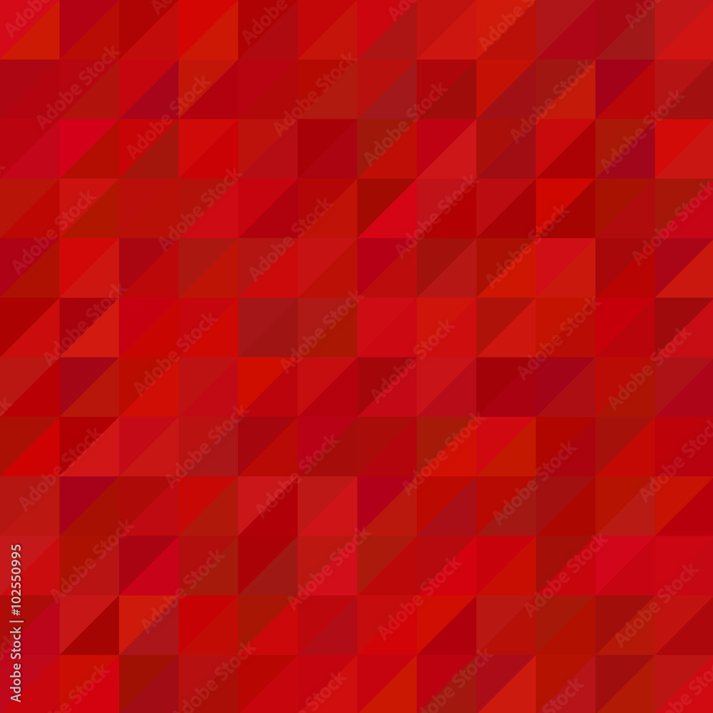 Red triangle pattern background Red triangle pattern background