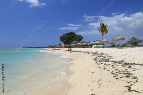 Fototapeta Naklejka Na Ścianę i Meble -  Playa Ancon or Ancon Beach in Trinidad, Cuba