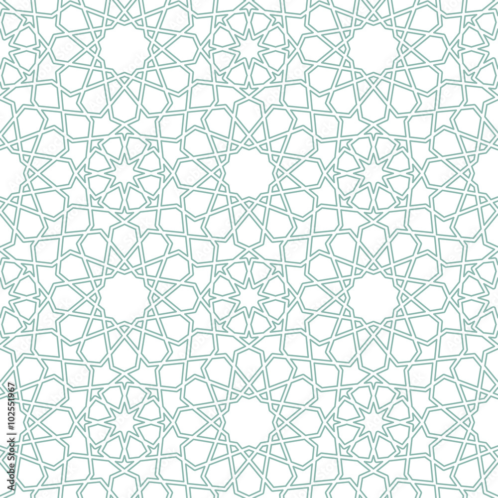 Arabic seamless pattern. Arabic seamless pattern.