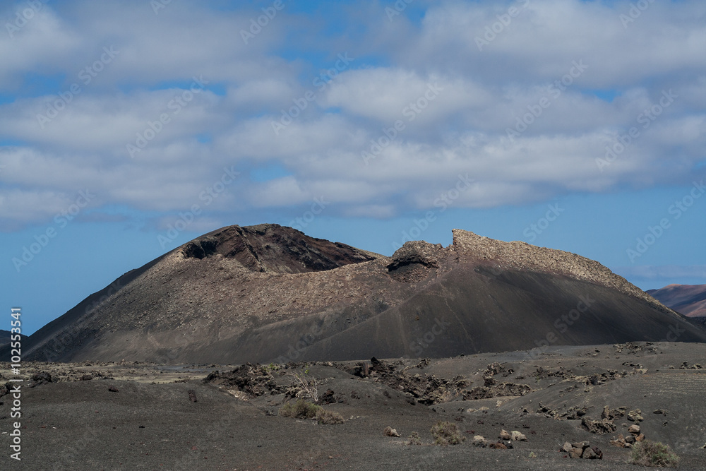 Volcano The Crow - Canary island, Lanzarote