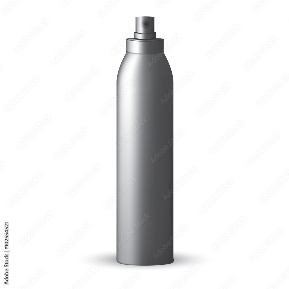 VECTOR PACKAGING: Dark gray round, tall and thin bottle sprayer for cosmetic/perfume on isolated white background. Mock-up template ready for design VECTOR PACKAGING: Dark gray round, tall and thin bottle sprayer for cosmetic/perfume on isolated white background. Mock-up template ready for design