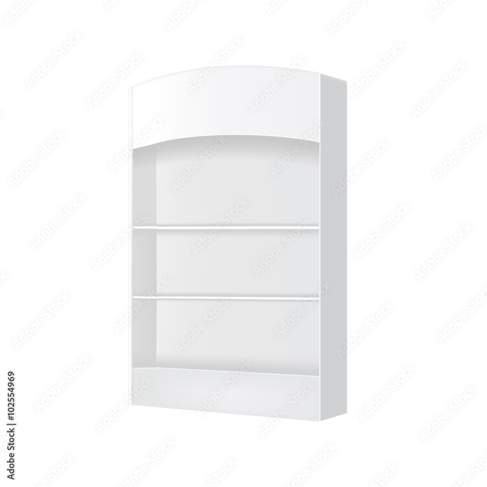 VECTOR ADS: White gray POS POI Outdoor/Indoor 3D Advertising Display on Isolated white background. Mock-up template ready for design. VECTOR ADS: White gray POS POI Outdoor/Indoor 3D Advertising Display on Isolated white background. Mock-up template ready for design.