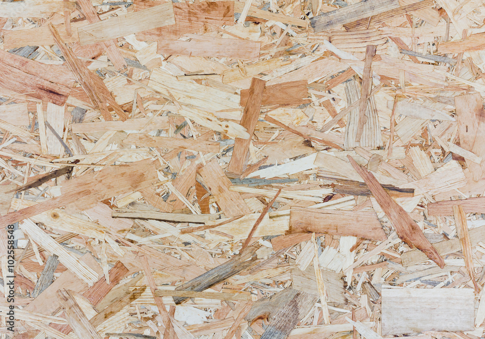 Close up texture of oriented strand board - OSB Close up texture of oriented strand board - OSB