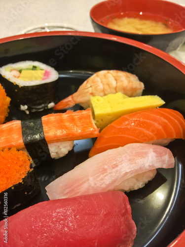 Sushi set.
