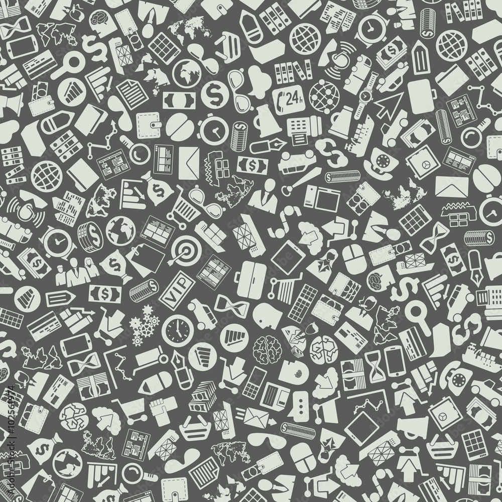 vector background of the business icons vector background of the business icons