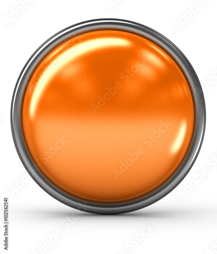 orange button white background