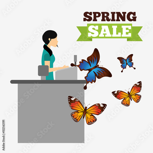 spring sale design 
