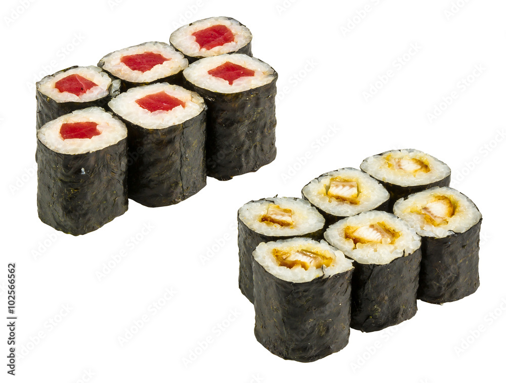 japanese roll isolated japanese roll isolated