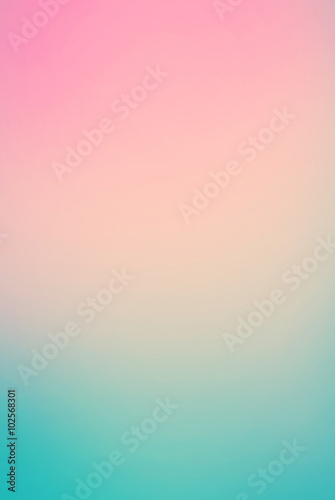 Wallpaper Mural Smooth Gradient Background with pink, beige, turquoise colors Torontodigital.ca