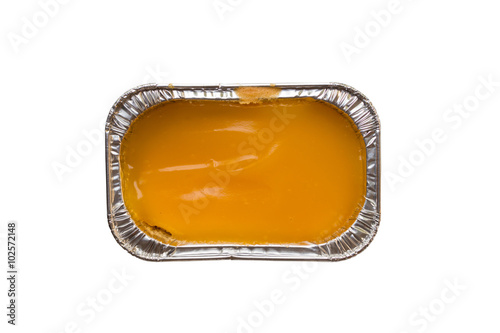 orange cake aluminium foil cup