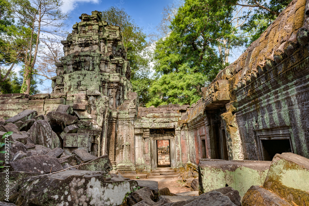 Angkor Wat Cambodia. Ta Prohm Khmer ancient Buddhist temple. Angkor Wat Cambodia. Ta Prohm Khmer ancient Buddhist temple.