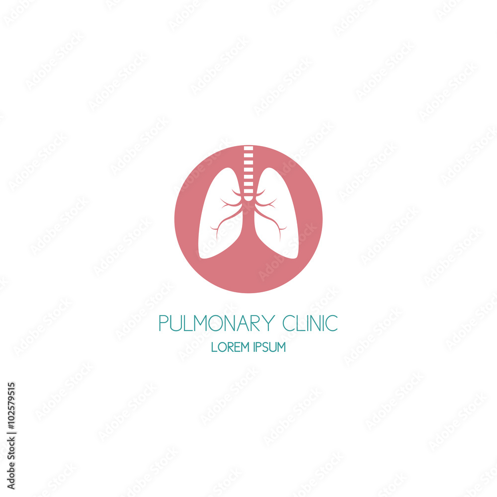 © Yaran - Pulmonary clinic logo template © Yaran - Pulmonary clinic logo template