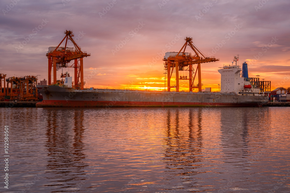 Fototapeta premium Container Cargo