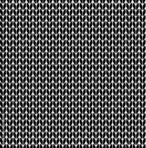Seamless knitted pattern