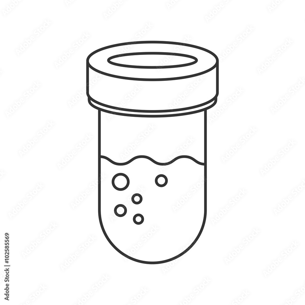 test-tube icon line icon test-tube icon line icon