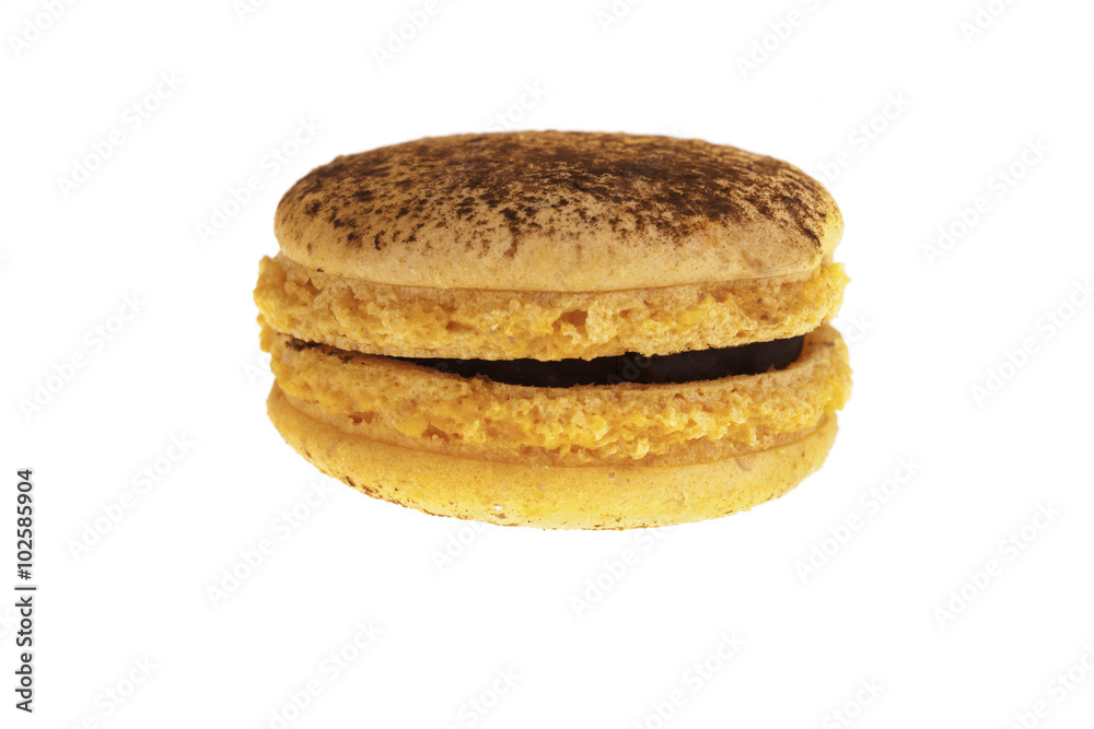 Macaroon isolated on white Macaroon isolated on white